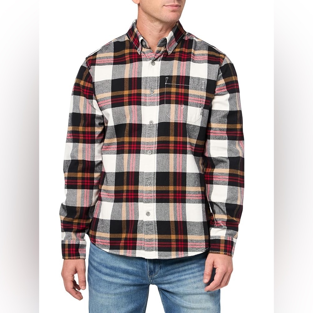 Eddie Bauer Multicolor Plaid Casual Shirt